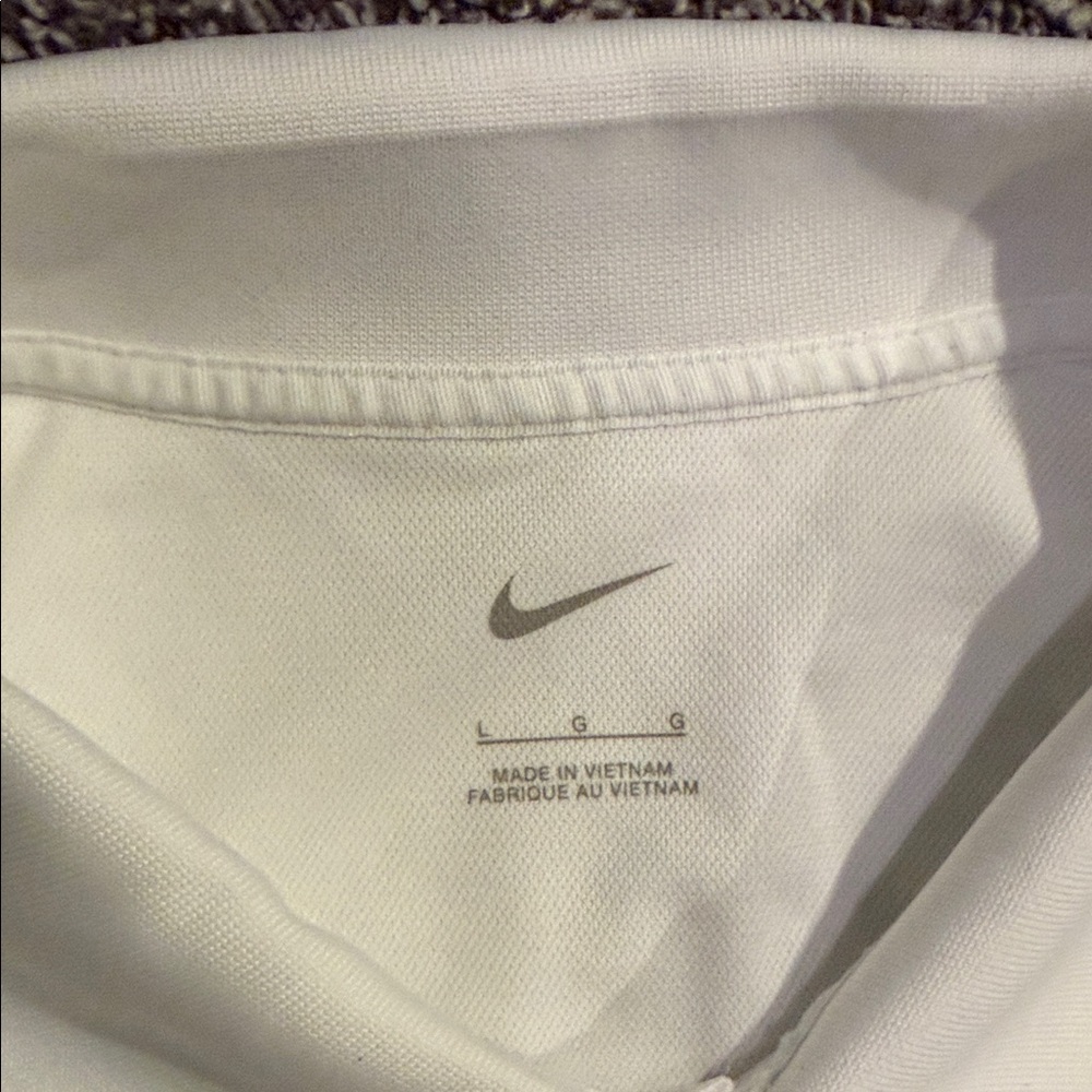 Nike Men's Detroit Lions White Dri-FIT Polo - Picture 3 of 7